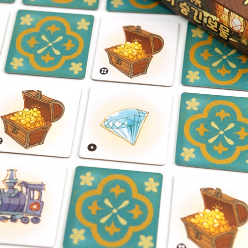 지하실아래 용이 숨긴보물 보드게임 /5세이상 2-5인 기억력