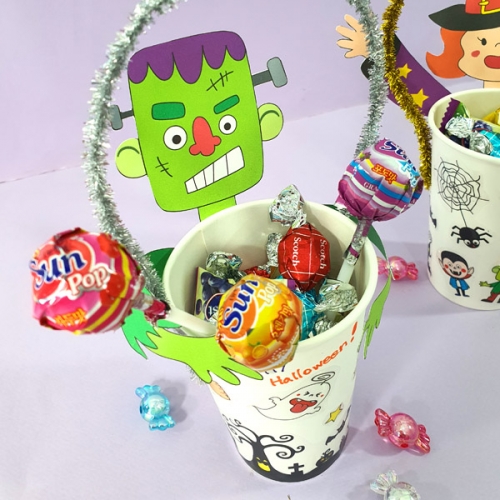[탑키드] 만들기 할로윈 사탕 바구니 (6인용)