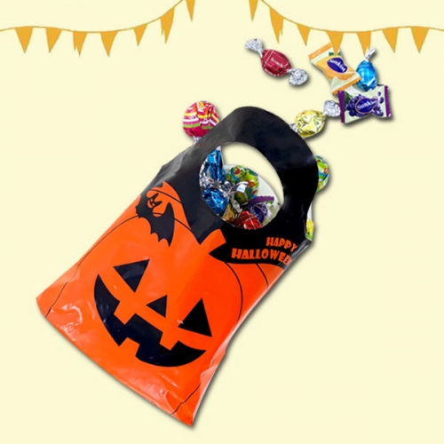 [탑키드] 할로윈 호박 비닐백 (10매)