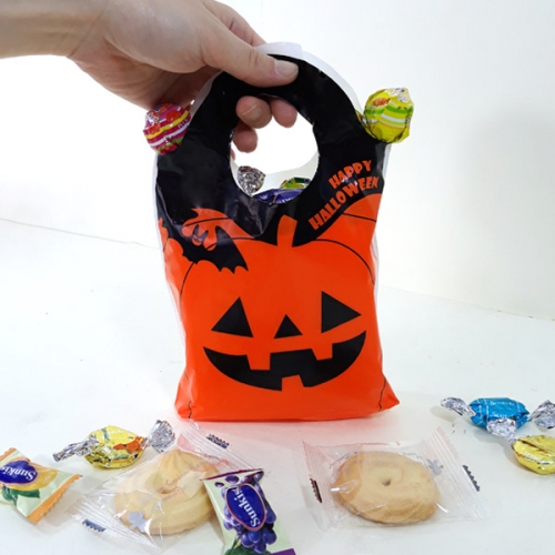 [탑키드] 할로윈 호박 비닐백 (10매)