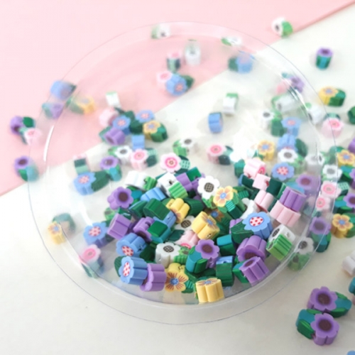 [탑키드] 꽃 폴리머 비즈 (20개 1세트)