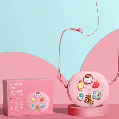 소프트 실리콘 카툰 패턴 크로스백 가방 (라운드)