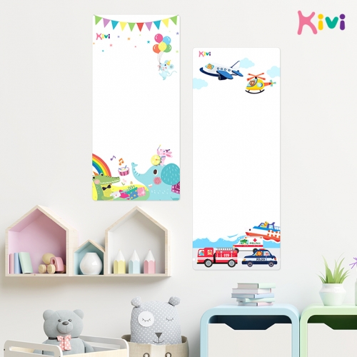 [키즈비전] 키비 붙이는 아크릴 전신 안전거울 (중)교구장안전거울 2단