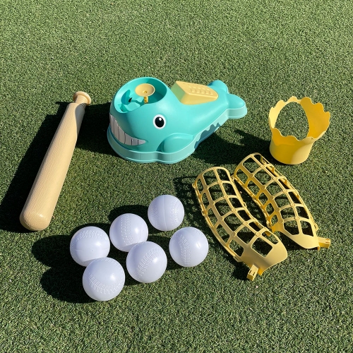 레츠토이 홈런타자 야구놀이 어린이 셀프 배팅기 실내 실외 야구 장난감