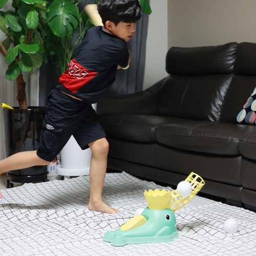 레츠토이 홈런타자 야구놀이 어린이 셀프 배팅기 실내 실외 야구 장난감