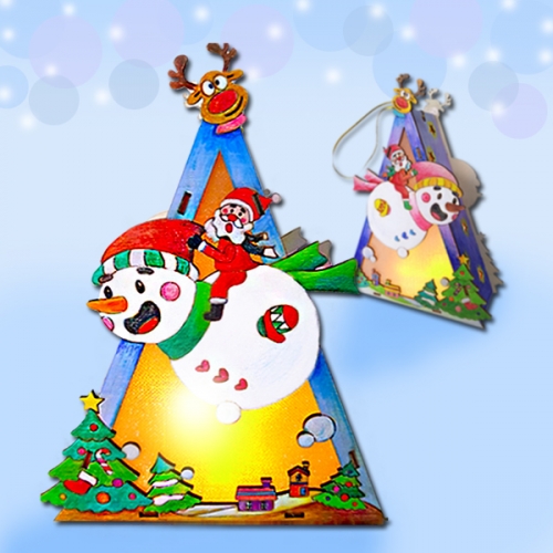 [탑키드] 만들기 크리스마스 무드등 (대) (눈사람)