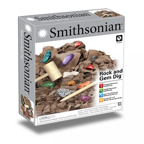 스미스소니언 보석 캐기