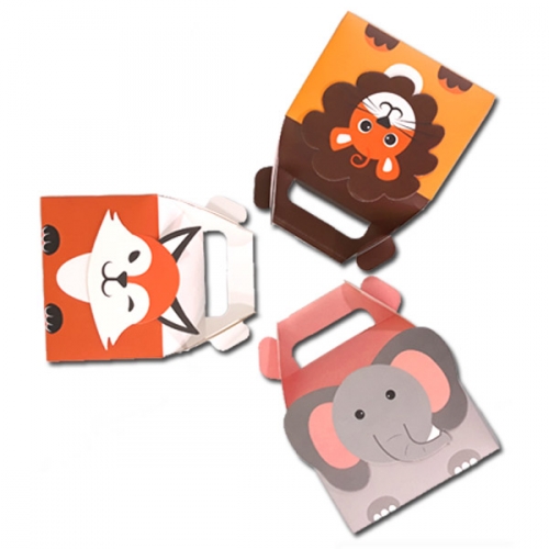 [탑키드] 동물 선물 상자 (여우,사자,코끼리 중 택 1개)