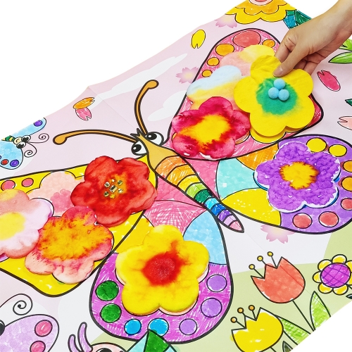 아티바바 모둠활동 칼라링 나비도안