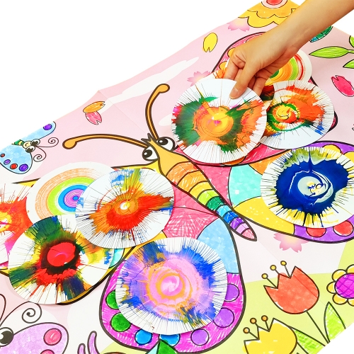 아티바바 모둠활동 칼라링 나비도안