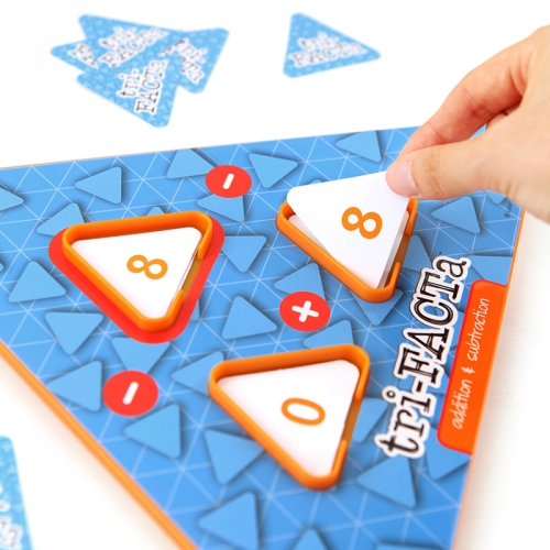 [보드게임]에듀카 트라이 팩타 덧셈 뺄셈 /5세이상 삼각연산