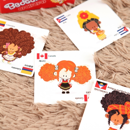 [보드게임] 뽀글이 세계여행 모음 /2-5인 다문화