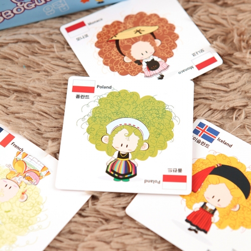 [보드게임] 뽀글이 세계여행 모음 /2-5인 다문화