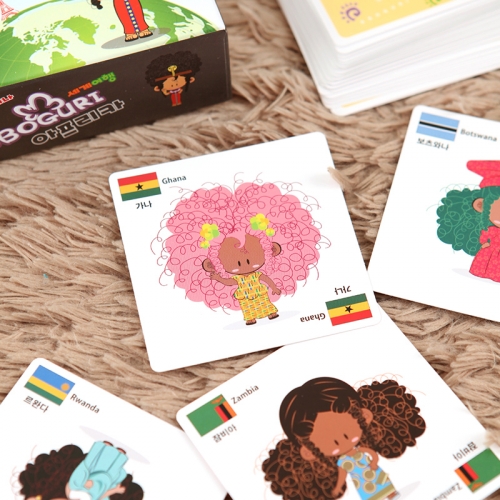 [보드게임] 뽀글이 세계여행 모음 /2-5인 다문화