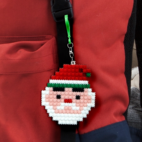 [하하당] 크리스마스 디폼블럭 키링 (2종 택1)