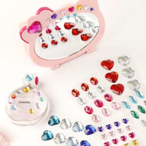 메이크문구 큐빅스티커 1번