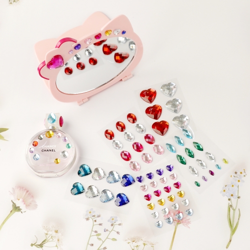 메이크문구 큐빅스티커 4번