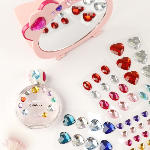 메이크문구 큐빅스티커 6번