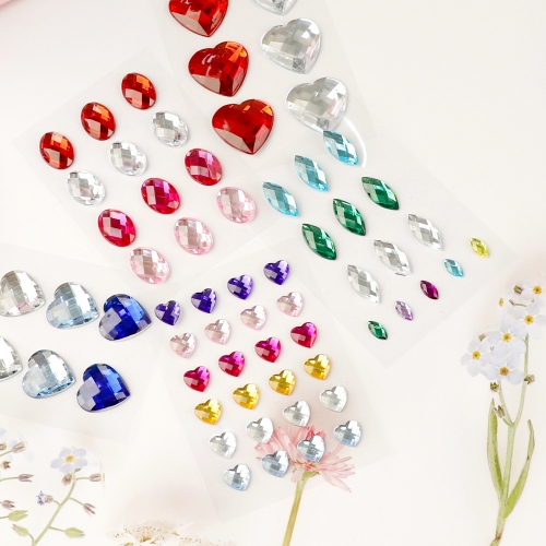 메이크문구 큐빅스티커 9번