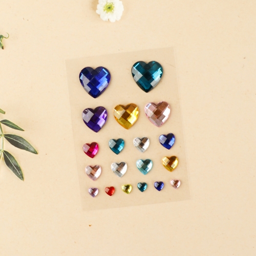 메이크문구 큐빅스티커 10번