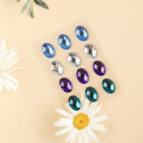 메이크문구 큐빅스티커 14번