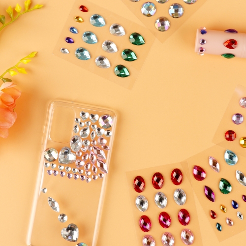 메이크문구 큐빅스티커 15번