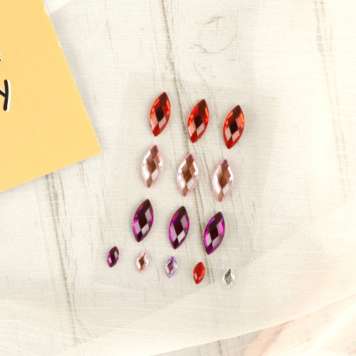 메이크문구 큐빅스티커 16번