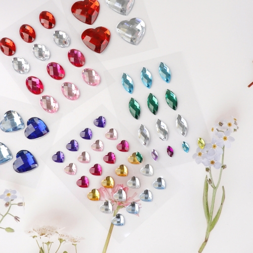 메이크문구 큐빅스티커 17번