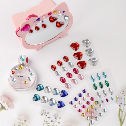 메이크문구 큐빅스티커 18번