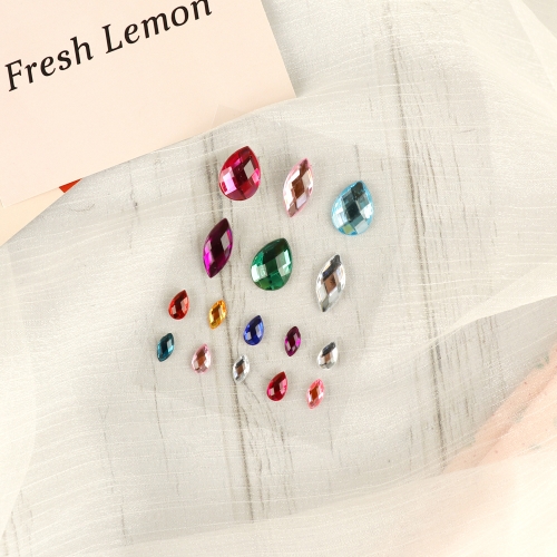 메이크문구 큐빅스티커 24번