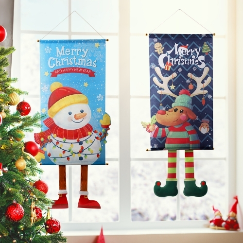 [아트랄라] 성탄 데코플래그 벽걸이크리스마스 현수막 인테리어