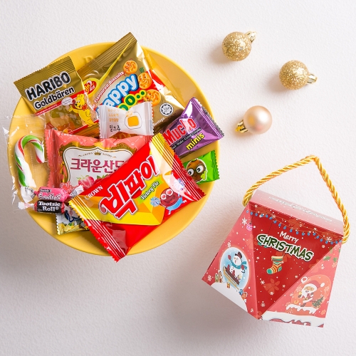 블링블링 손잡이 간식 선물 크리스마스 단체 선물