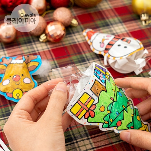 225 크리스마스 종이 스퀴시 만들기