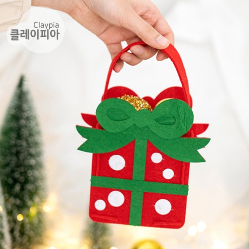 228 크리스마스 펠트 미니가방 만들기
