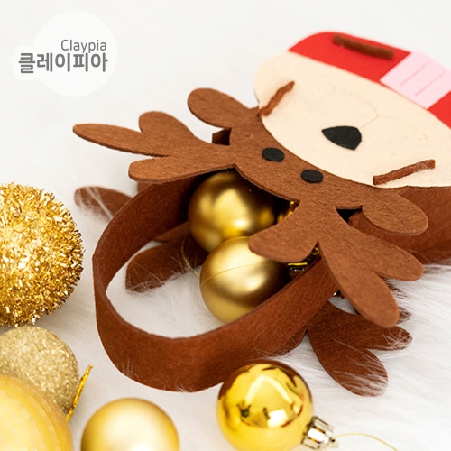 228 크리스마스 펠트 미니가방 만들기