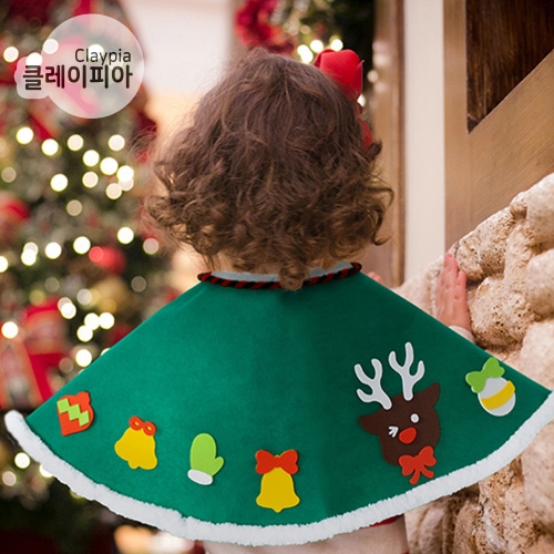 235 크리스마스 부직포 망토 만들기