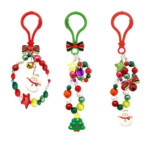 크리스마스 비즈 키링 만들기