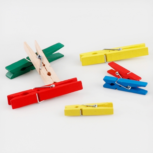 [메이크문구]나무집게 3종 사이즈혼합