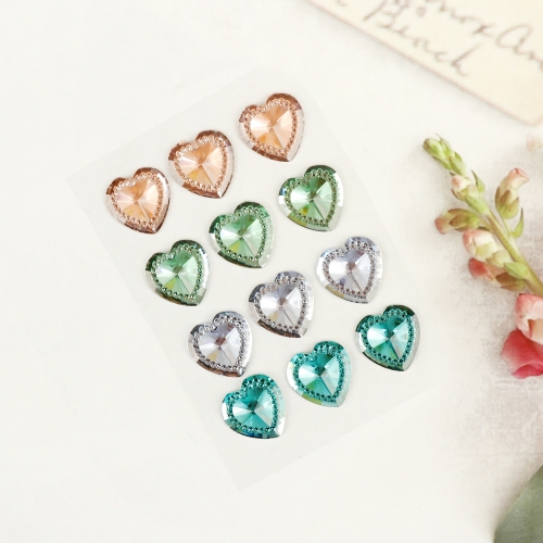 메이크문구 큐빅스티커 12번