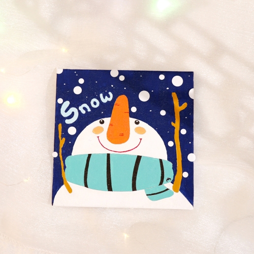 [메이크문구]DIY유화그리기보드세트 눈사람