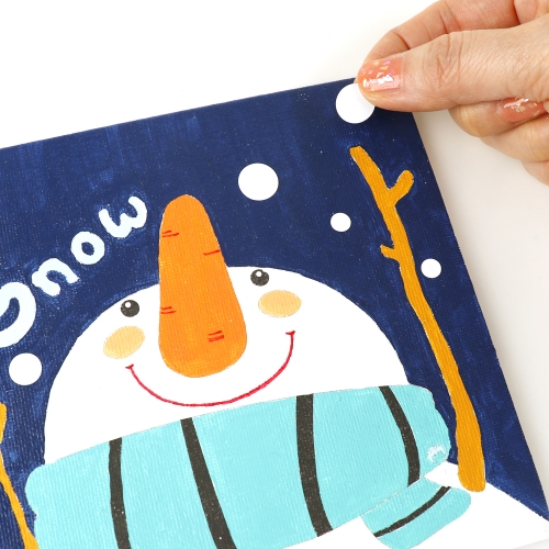 [메이크문구]DIY유화그리기보드세트 눈사람