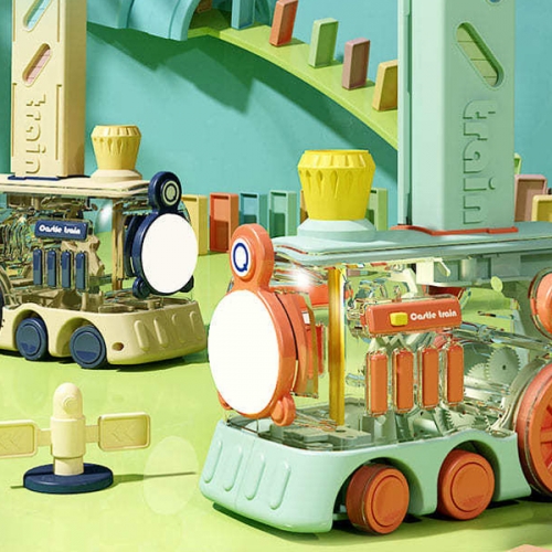 퍼니소피 자동 꼬마 기차 도미노 60p