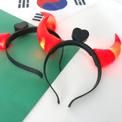 [탑키드] 붉은 악마 LED 머리띠