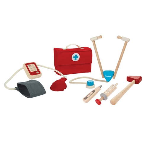 플랜토이즈 원목장난감 역할놀이 닥터세트 3451