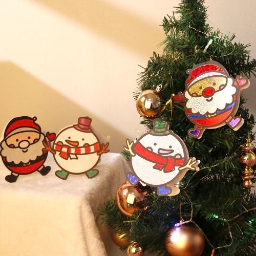 [메이크문구]포일아트만들기 산타카드