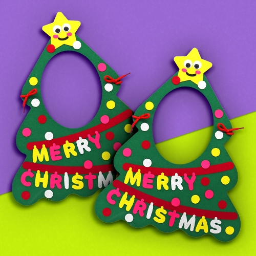 [하하당] 크리스마스 펠트 트리 가면