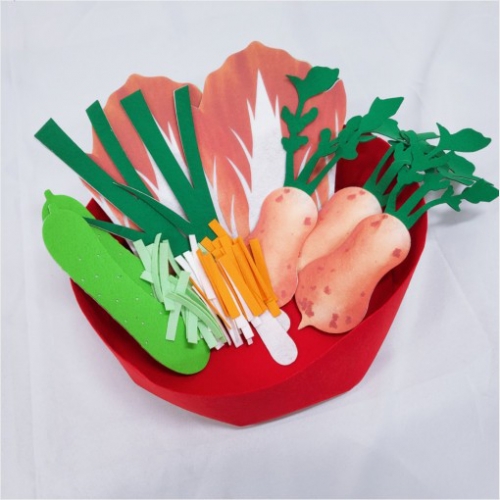 펠트 꼬마 농부 김장 김치 놀이세트 역할놀이 역할영역