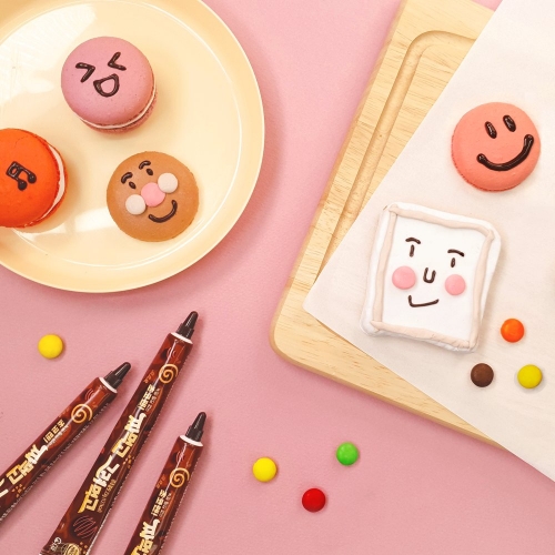 중탕없이 바로쓰는 케익 쿠키 초코펜 데코펜 10개