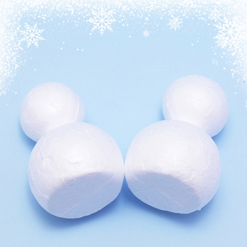 스티로폼 눈사람 5개(소)