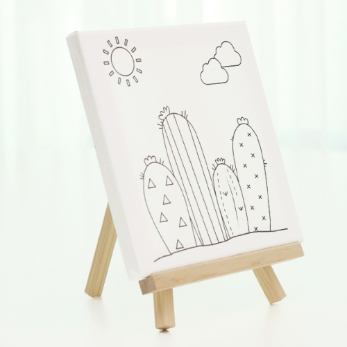 선인장 캔버스 액자